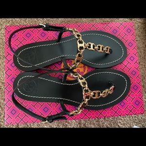 Brand new, never used Tory Burch sandals